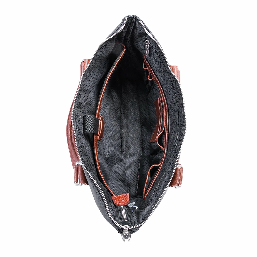 McKlein 15" Nylon Two-Tone Laptop & Tablet Briefcase 4 McKlein 15" Nylon Two-Tone Laptop & Tablet Briefcase - Image 2