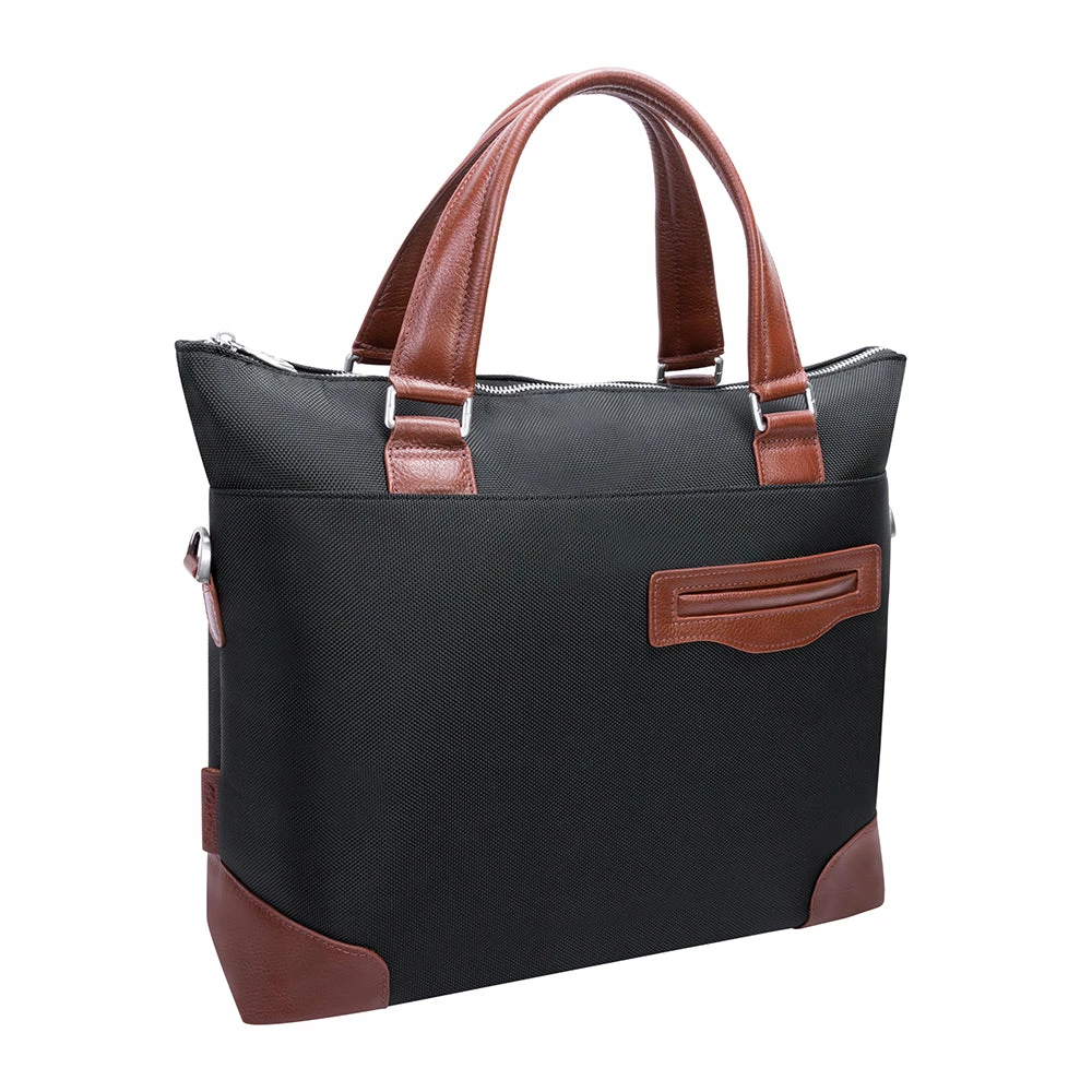 McKlein 15" Nylon Two-Tone Laptop & Tablet Briefcase 5 McKlein 15" Nylon Two-Tone Laptop & Tablet Briefcase - Image 3