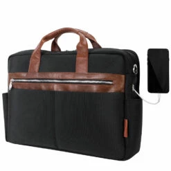McKlein 17" Nylon Two-Tone Dual-Compartment Laptop Briefcase 14 McKlein 17" Nylon Two-Tone Dual-Compartment Laptop Briefcase -SAMSONITE Store 79105 2cc