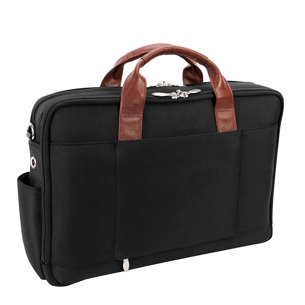 McKlein 17" Nylon Two-Tone Dual-Compartment Laptop Briefcase 9 McKlein 17" Nylon Two-Tone Dual-Compartment Laptop Briefcase - Image 7
