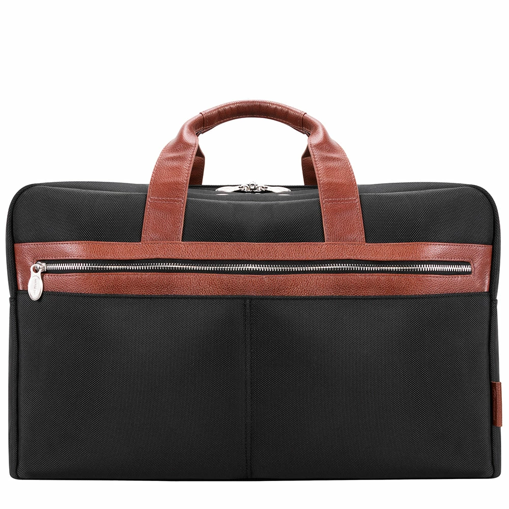 McKlein 21" Nylon Two-tone Dual-Compartment Laptop Duffel 3 McKlein 21" Nylon Two-tone Dual-Compartment Laptop Duffel