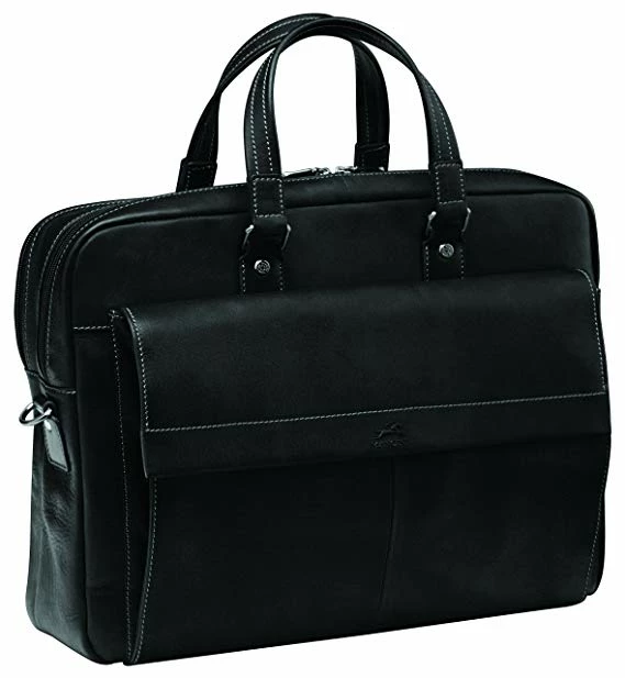 Mancini Double Compartment Briefcase For Laptop And Tablet 3 Mancini Double Compartment Briefcase For Laptop And Tablet