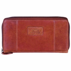 Mancini Casablanca Ladies' RFID Clutch Wallet -SAMSONITE Store 8700200 cognac