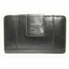 Mancini Casablanca Ladies' RFID Secure Medium Clutch Wallet -SAMSONITE Store 8700283 BLACK