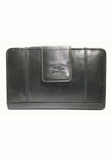 Mancini Casablanca Ladies' RFID Secure Medium Clutch Wallet 3 Mancini Casablanca Ladies' RFID Secure Medium Clutch Wallet