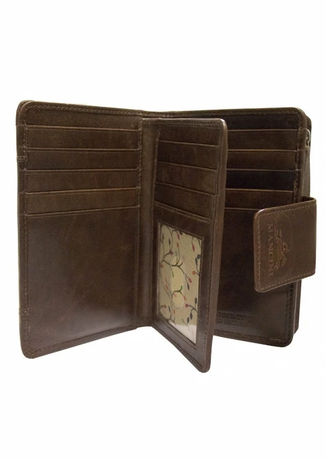 Mancini Casablanca Ladies' RFID Secure Medium Clutch Wallet 6 Mancini Casablanca Ladies' RFID Secure Medium Clutch Wallet - Image 4