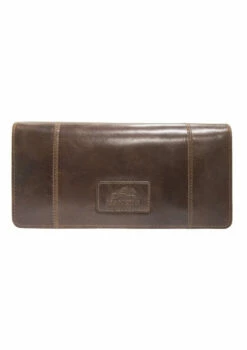 Mancini Casablanca Ladies' RFID Secure Trifold Wallet -SAMSONITE Store 8700296 BROWN