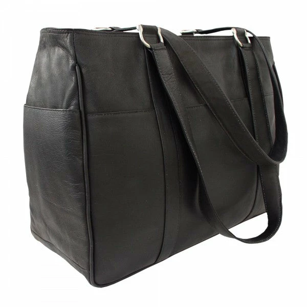 Piel Leather Medium Shopping Bag 6 Piel Leather Medium Shopping Bag - Image 4