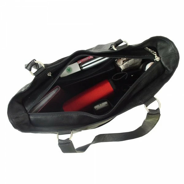 Piel Leather Small Shopping Bag 6 Piel Leather Small Shopping Bag - Image 4