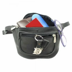 Piel Leather Travelers Waist Bag -SAMSONITE Store 8825 blk detail 15
