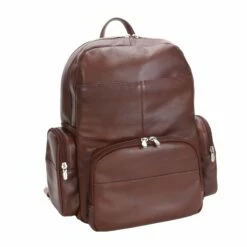 McKlein USA Cumberland 15" Leather Dual Compartment Laptop Backpack Assorted Colors -SAMSONITE Store 88364 1