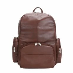 McKlein USA Cumberland 15" Leather Dual Compartment Laptop Backpack Assorted Colors -SAMSONITE Store 88364 1s