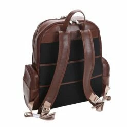 McKlein USA Cumberland 15" Leather Dual Compartment Laptop Backpack Assorted Colors -SAMSONITE Store 88364 3
