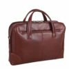McKlein USA Harpswell 17" Leather Dual Compartment Laptop Briefcase Assorted Colors -SAMSONITE Store 88564 1