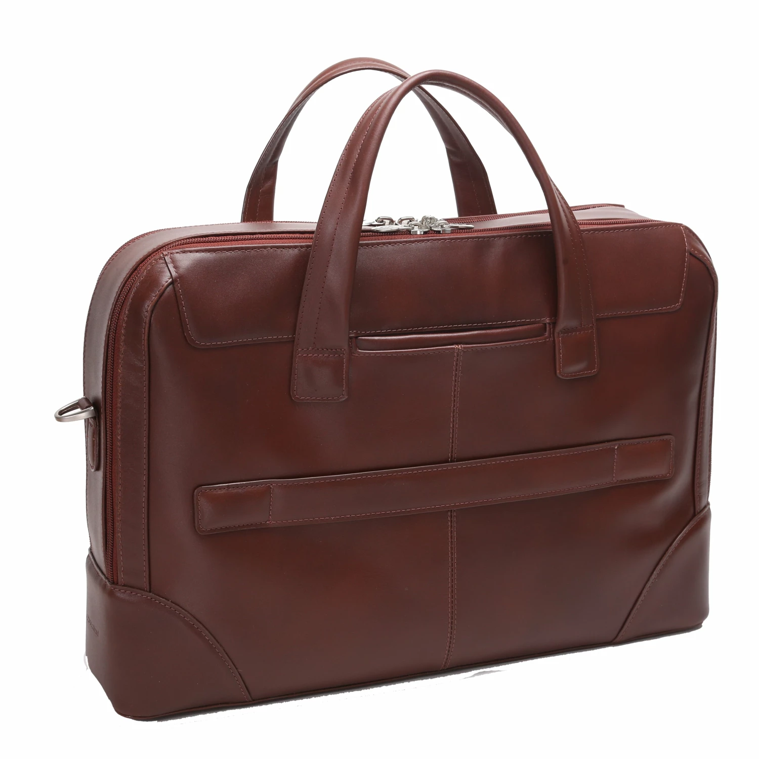 McKlein USA Harpswell 17" Leather Dual Compartment Laptop Briefcase Assorted Colors 6 McKlein USA Harpswell 17" Leather Dual Compartment Laptop Briefcase Assorted Colors - Image 4