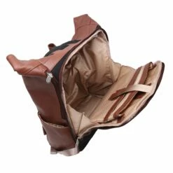 McKlein USA Kennedy 17" Leather Dual Access Laptop Backpack Assorted Colors -SAMSONITE Store 88734 2a