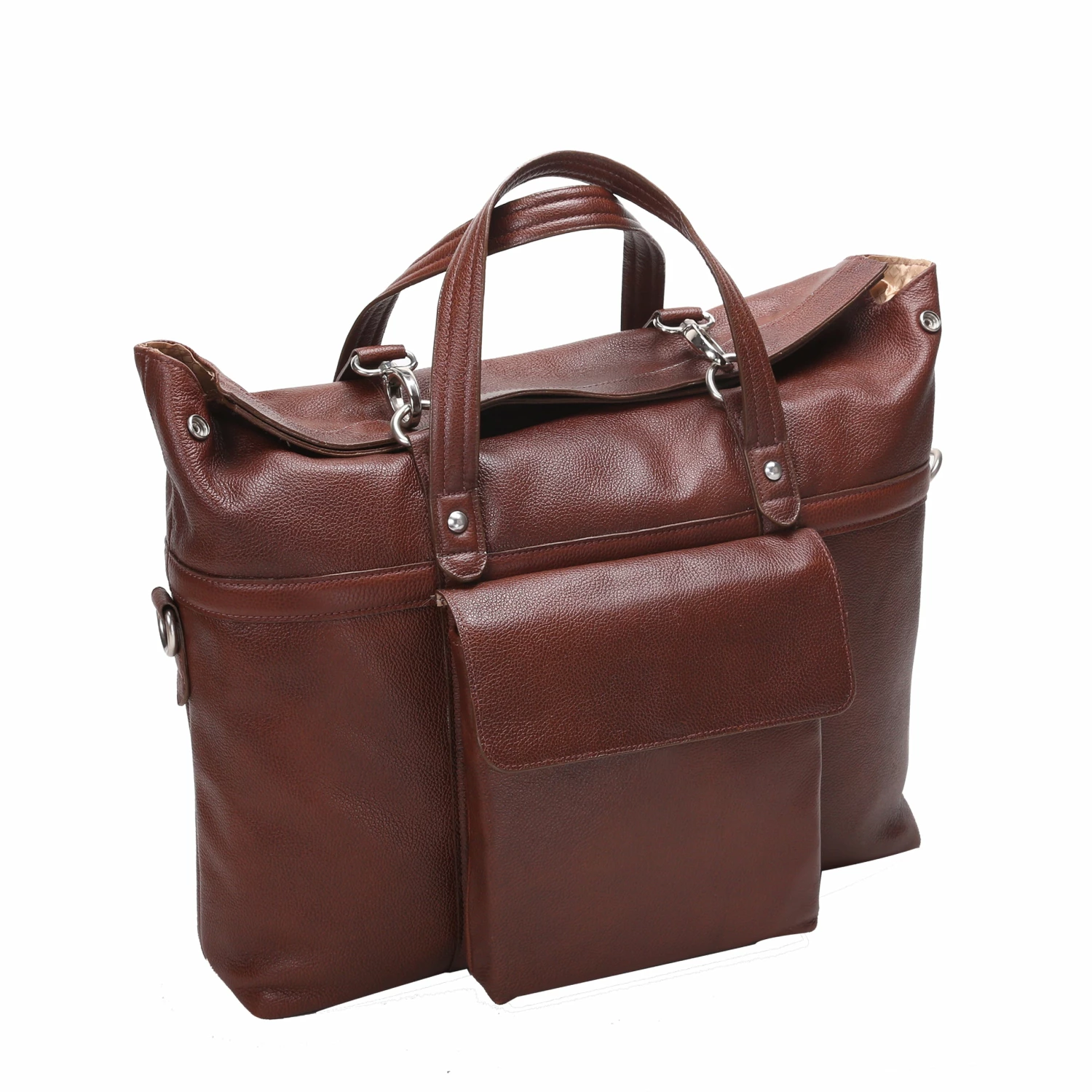 McKlein USA Edgefield 17" Leather Roll Top Laptop Briefcase Assorted Colors 3 McKlein USA Edgefield 17" Leather Roll Top Laptop Briefcase Assorted Colors