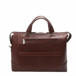 McKlein USA Arcadia 17" Leather Slim Laptop Briefcase Assorted Colors -SAMSONITE Store 88764 3s