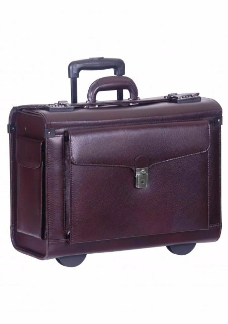 Mancini Leather Goods Deluxe Wheeled Catalog Case Burgundy 3 Mancini Leather Goods Deluxe Wheeled Catalog Case Burgundy