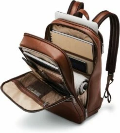 Samsonite Slim Leather Backpack 16 Samsonite Slim Leather Backpack -SAMSONITE Store 91nWc R9jeL. AC SL1500