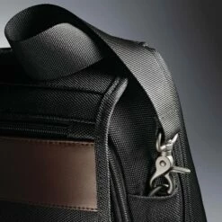 Samsonite Kombi Flapover Briefcase Black -SAMSONITE Store 923141051PROD COL 92314 1051 SHOULDER STRAP