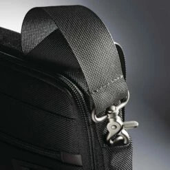Samsonite Kombi Slim Brief Black 11 Samsonite Kombi Slim Brief Black -SAMSONITE Store 923151051PROD COL 92315 1051 SHOULDER STRAP