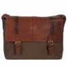 Scully Leather Kalahari Messenger Bag Brown -SAMSONITE Store 930 35 preview