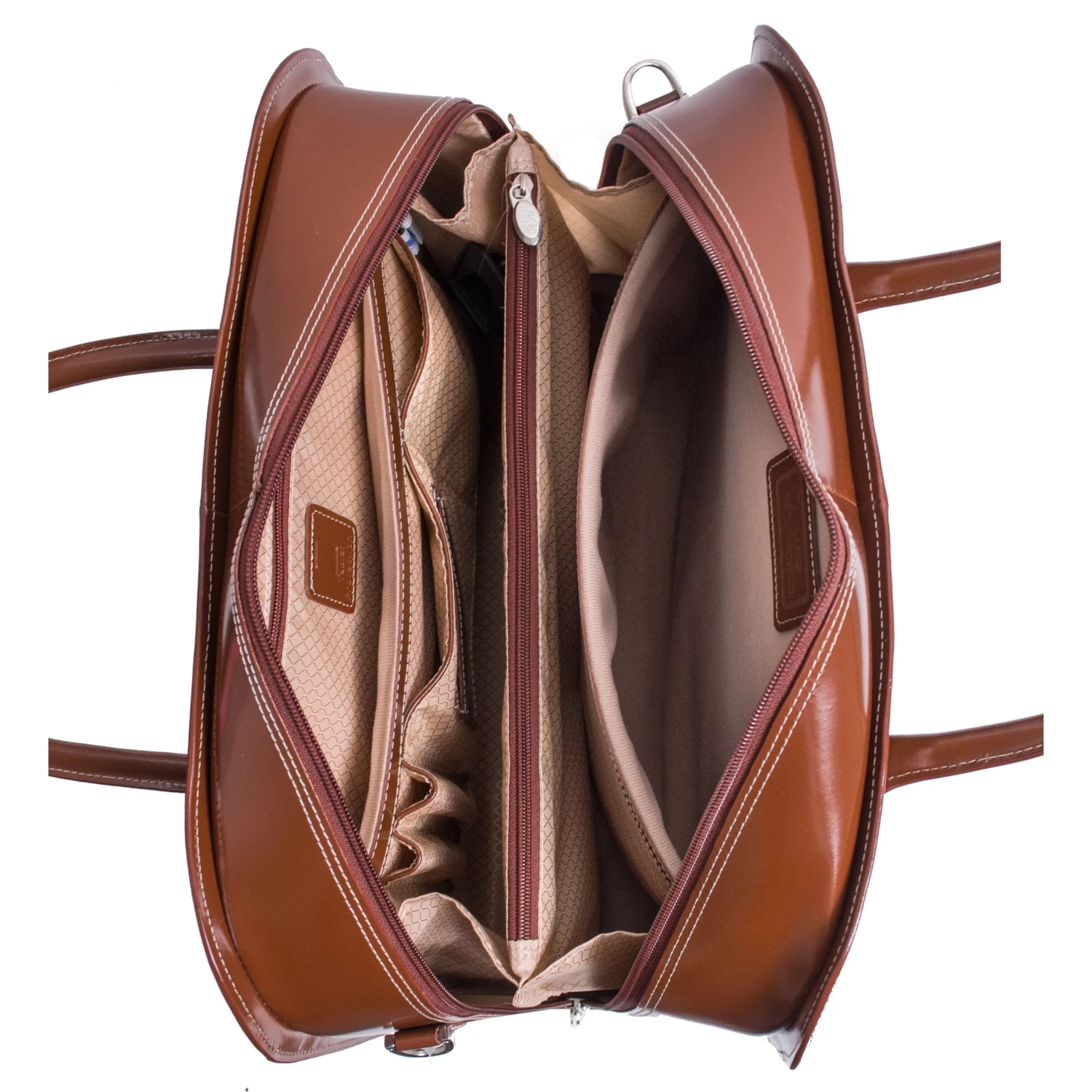 McKlein USA Willowbrook Leather Detachable Wheeled Ladies Laptop Briefcase Assorted Colors 6 McKlein USA Willowbrook Leather Detachable Wheeled Ladies Laptop Briefcase Assorted Colors - Image 4