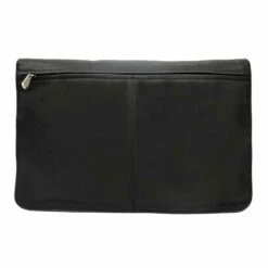 Piel Leather Three Section Flap Portfolio -SAMSONITE Store 9721 blk back 10