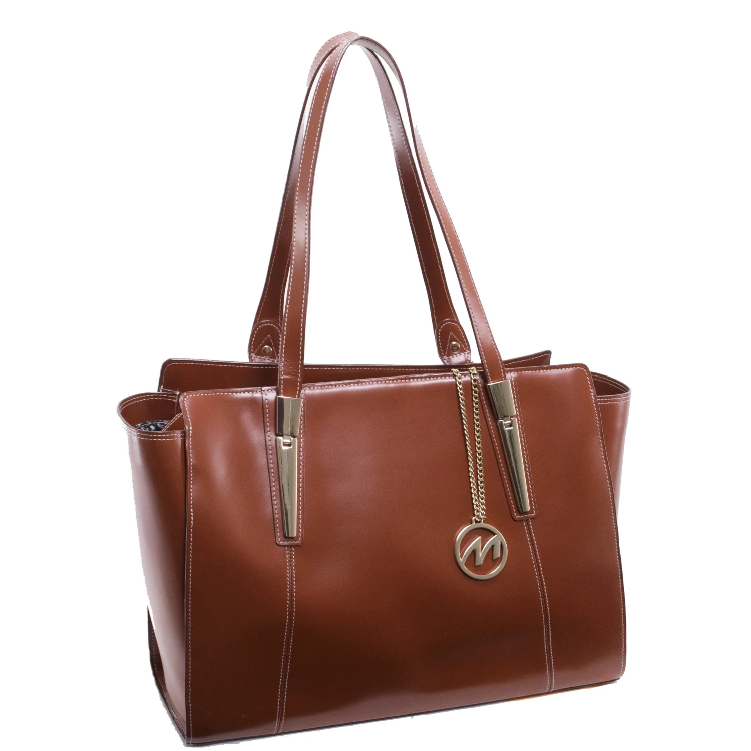 McKlein USA Aldora Leather Shoulder Tote Assorted Colors 7 McKlein USA Aldora Leather Shoulder Tote Assorted Colors - Image 5