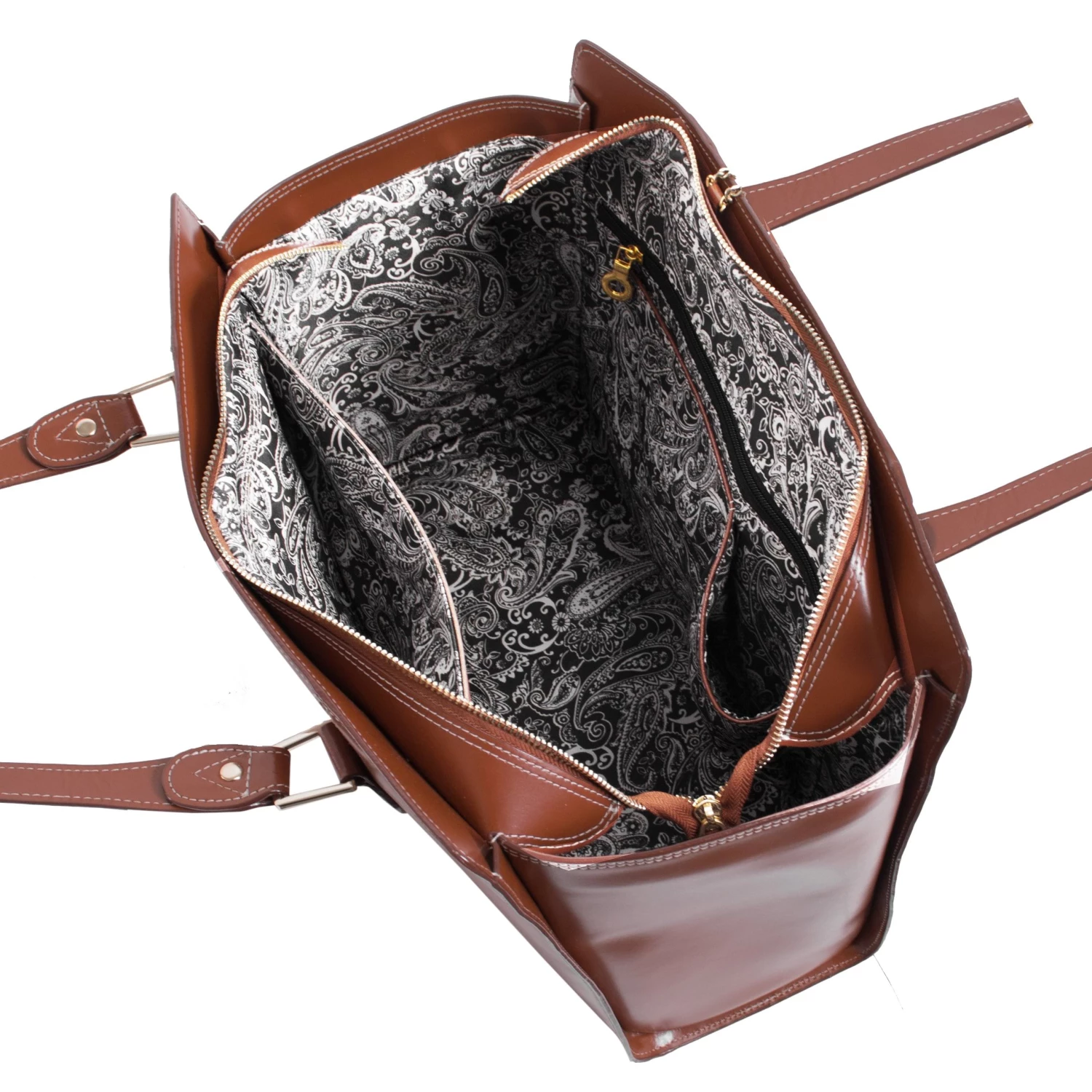 McKlein USA Aldora Leather Shoulder Tote Assorted Colors 8 McKlein USA Aldora Leather Shoulder Tote Assorted Colors - Image 6