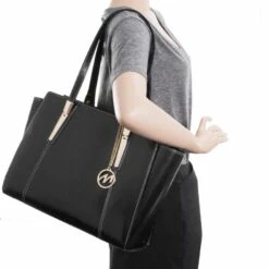 McKlein USA Aldora Leather Shoulder Tote Assorted Colors 19 McKlein USA Aldora Leather Shoulder Tote Assorted Colors -SAMSONITE Store 97505 7