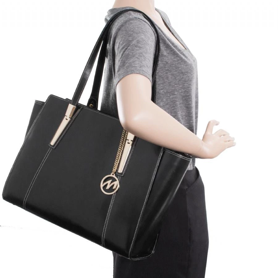 McKlein USA Aldora Leather Shoulder Tote Assorted Colors 11 McKlein USA Aldora Leather Shoulder Tote Assorted Colors - Image 9