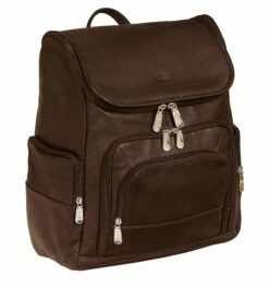Mancini Colombian RFID Backpack For Laptop And Tablet W/ Organizer -SAMSONITE Store 98231 brown