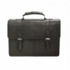 Mancini Colombian Collection Double Compartment Briefcase Black -SAMSONITE Store 982341