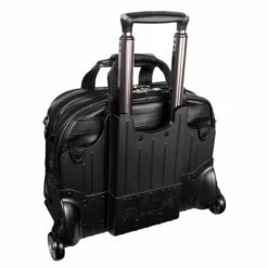 McKlein USA Damen 17" Leather Patented Detachable Wheeled Laptop Briefcase Assorted Colors -SAMSONITE Store 9BV7gNwA