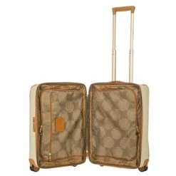 Bric's Firenze 22" Split Frame Trolley Cream -SAMSONITE Store BBJ05270.014.06