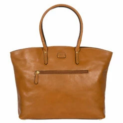 Bric's Life Pelle Ladies Business Tote Cognac