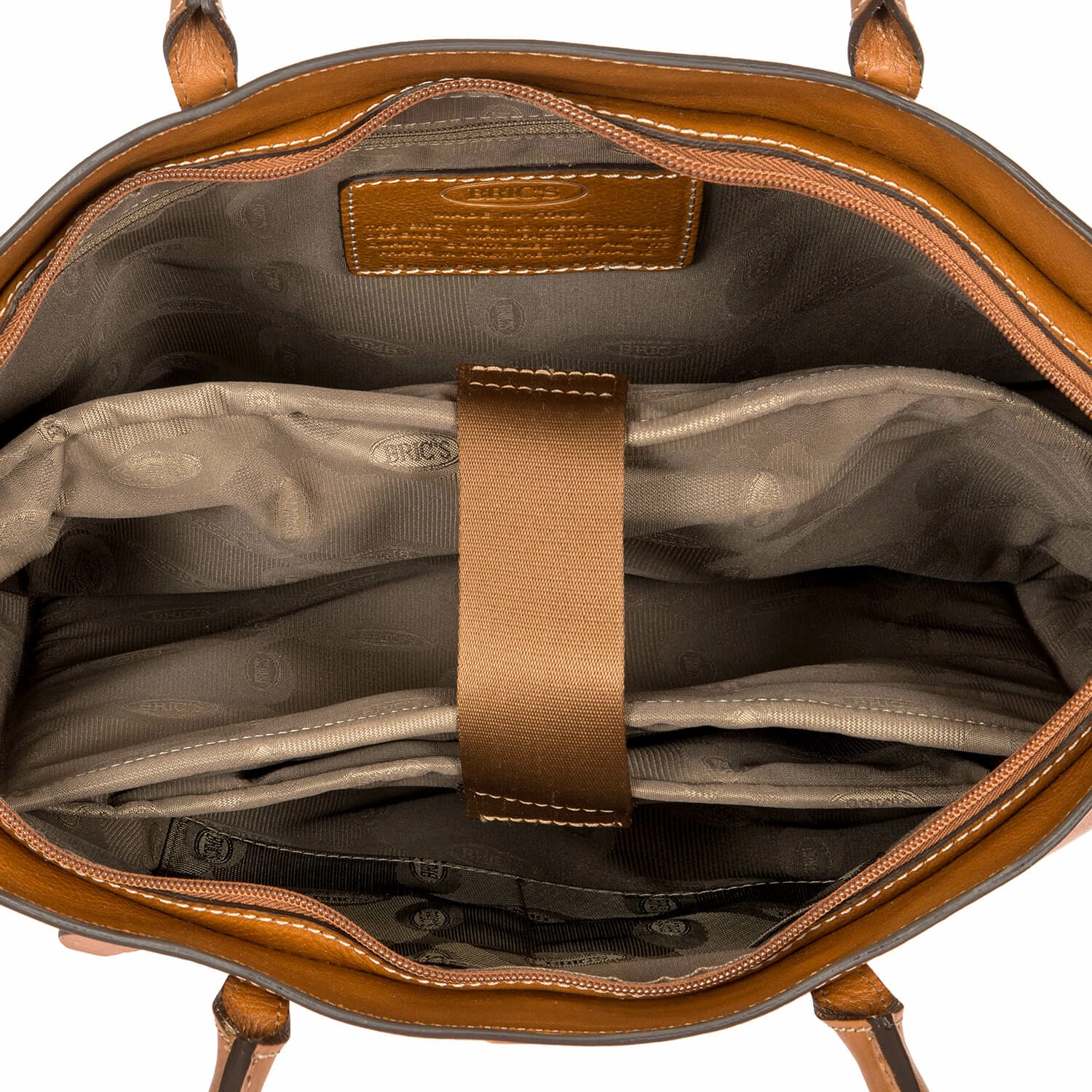 Bric's Life Pelle Ladies Business Tote Cognac 6 Bric's Life Pelle Ladies Business Tote Cognac - Image 4