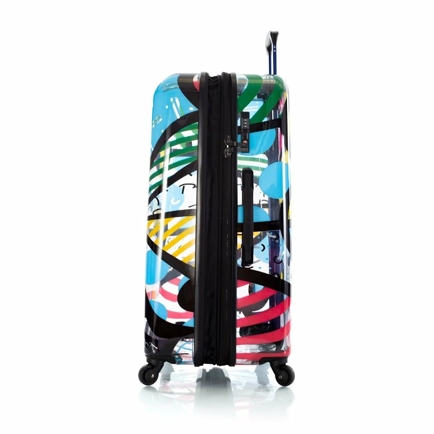 Heys Britto Butterfly Transparent 3pc Spinner Luggage Set 6 Heys Britto Butterfly Transparent 3pc Spinner Luggage Set - Image 4