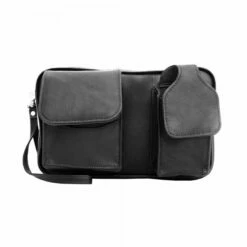 Piel Leather Carry All Bag Assorted Colors -SAMSONITE Store CARRY ALL BAG black front