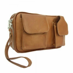 Piel Leather Carry All Bag Assorted Colors
