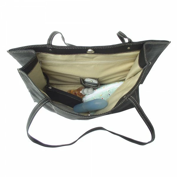 Piel Leather Carry All Market Bag Assorted Colors 5 Piel Leather Carry All Market Bag Assorted Colors - Image 3