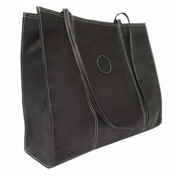 Piel Leather Carry All Market Bag Assorted Colors 3 Piel Leather Carry All Market Bag Assorted Colors