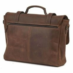 Claire Chase Messenger Bag Rustic Brown -SAMSONITE Store CC159 RUSTIC BROWN MESSEGER REAR 1