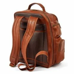 Claire Chase Executive Backpack Assorted Colors -SAMSONITE Store CC352 EXEC BACKPACK SADDLE REAR 1