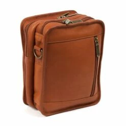 Claire Chase Ultimate Man Bag Assorted Colors -SAMSONITE Store CC408 ULTIMATE MANBAG SADDLE REAR VIEW 1