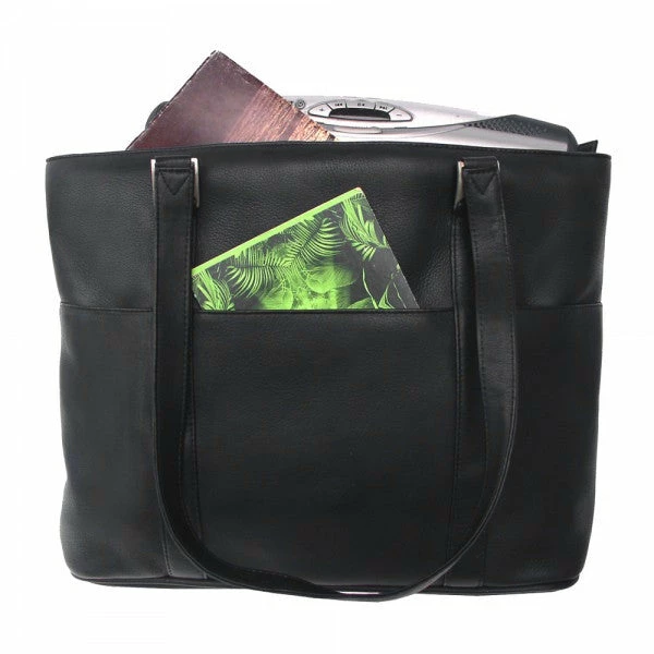 Piel Leather Computer Tote Bag Assorted Colors 8 Piel Leather Computer Tote Bag Assorted Colors - Image 6