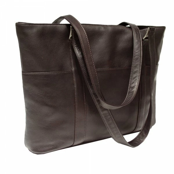 Piel Leather Computer Tote Bag Assorted Colors 9 Piel Leather Computer Tote Bag Assorted Colors - Image 7