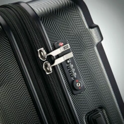 Hartmann Century Deluxe 24" Medium Exp Journey Spinner -SAMSONITE Store CenturyDLX T522 MDLG 5 Side TSA Lock
